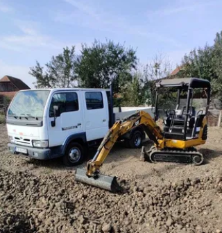 Excavator în acțiune 1